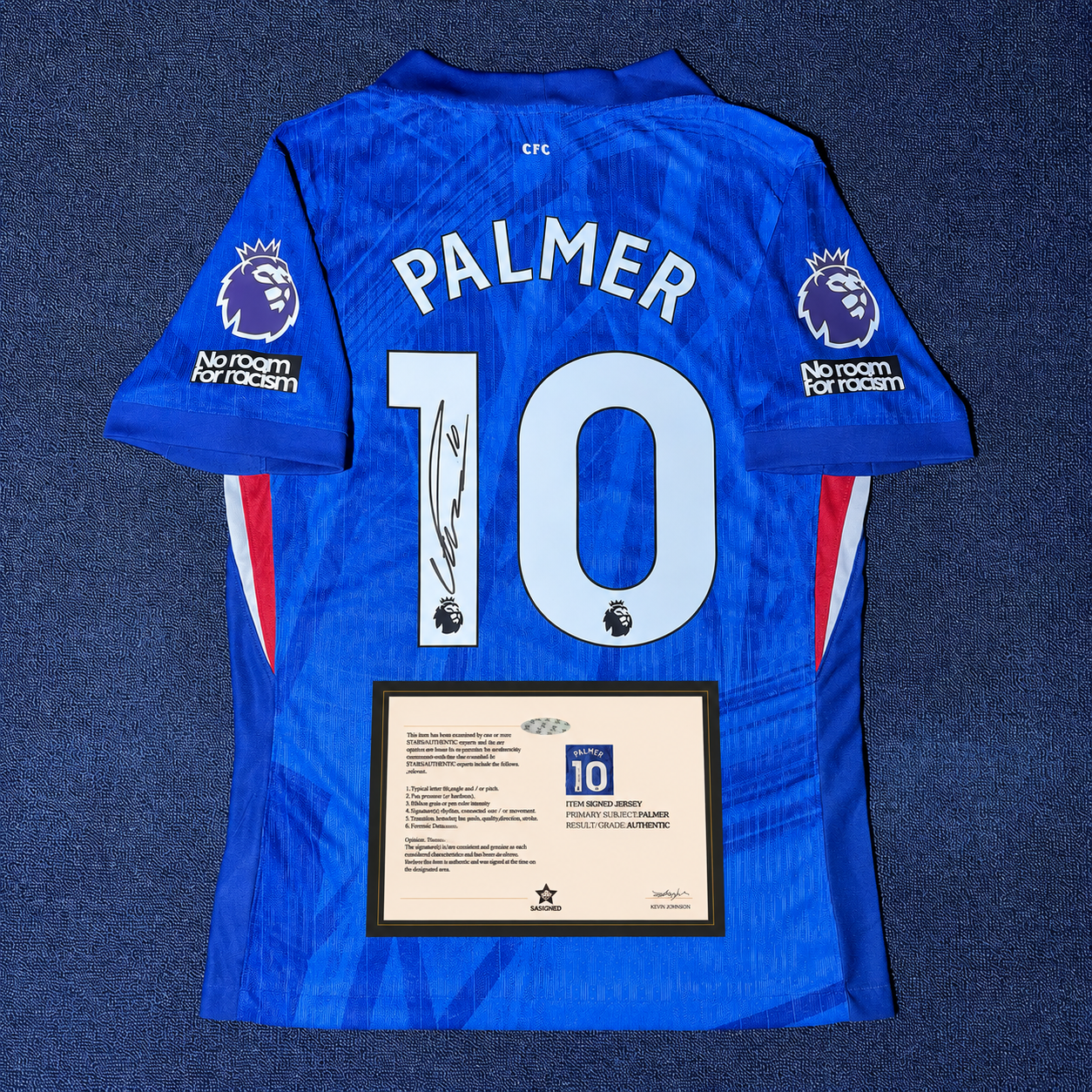 Cole Palmer Signed Chelsea 2024/25 Home Shirt