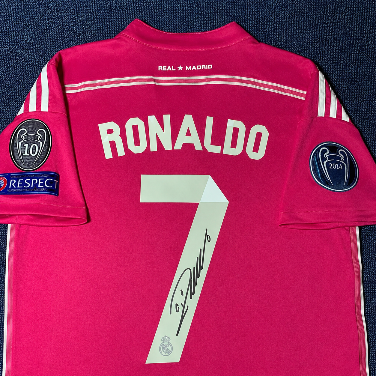Cristiano Ronaldo Signed Real Madrid 2014/15 Third Shirt