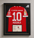 Jamal Musiala Signed Bayern Munich 2024/25 Home Shirt
