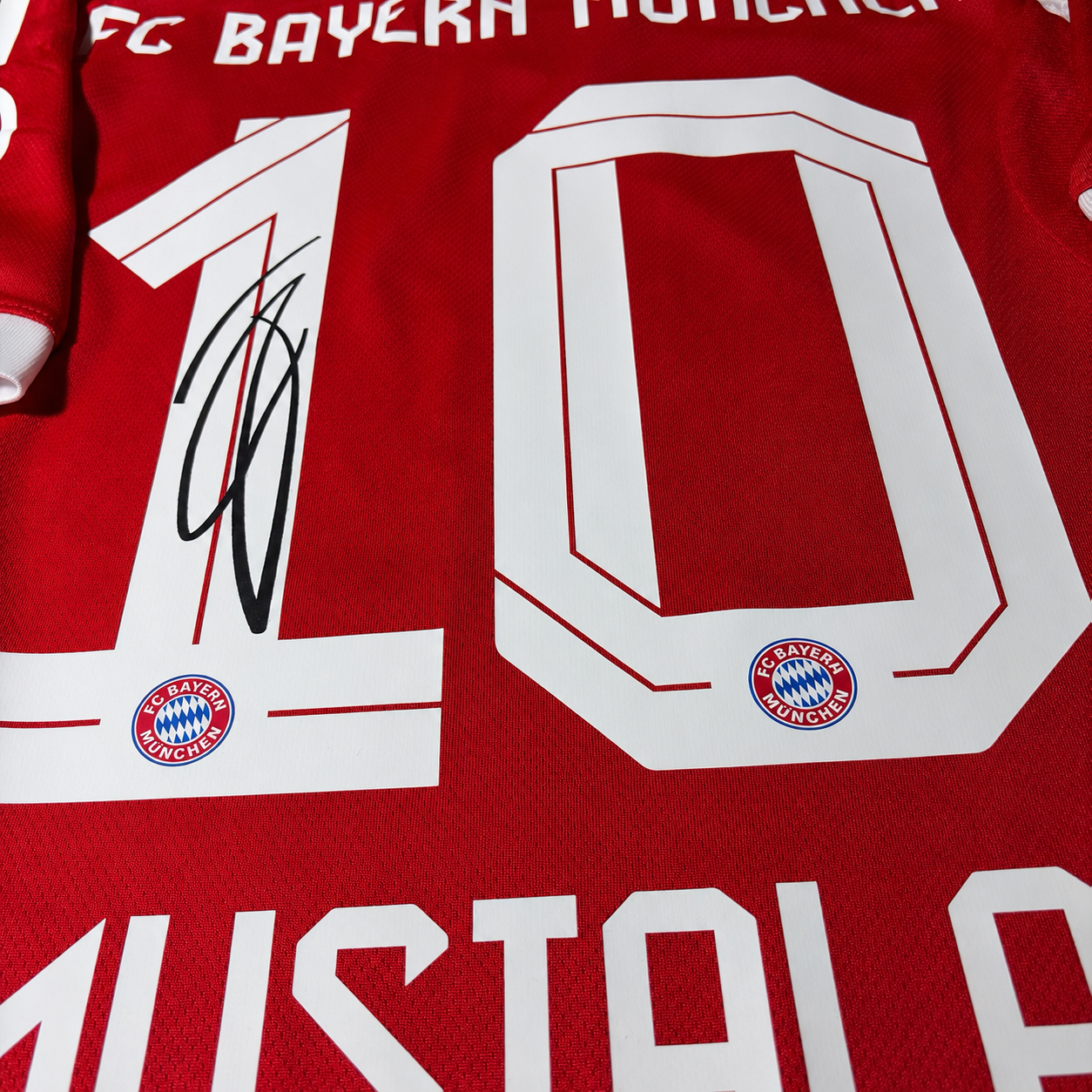 Jamal Musiala Signed Bayern Munich 2024/25 Home Shirt