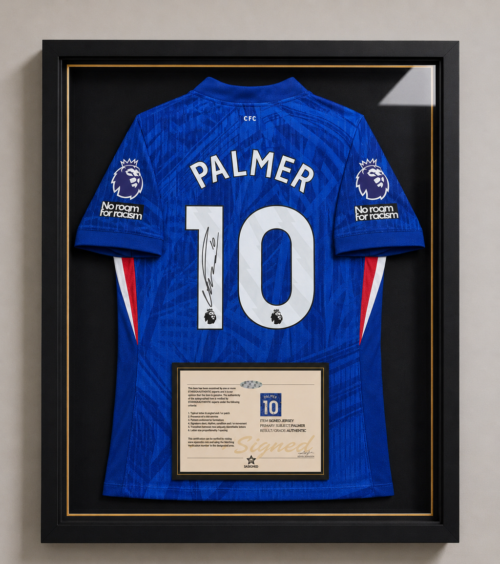 Cole Palmer Signed Chelsea 2024/25 Home Shirt