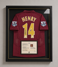 Thierry Henry Signed Arsenal 2005/06 Home Shirt