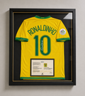 Ronaldinho Signed Brazil 2006 Home Shirt