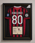 Ronaldinho Signed AC Milan 2008/09 Home Shirt