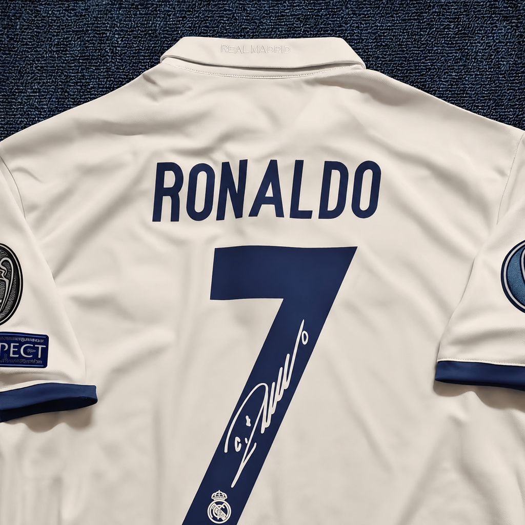 Cristiano Ronaldo Signed Real Madrid 2016/17 Home Shirt